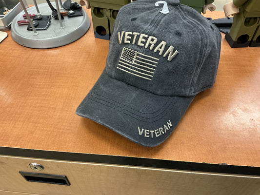 Veteran relaxed fit hat