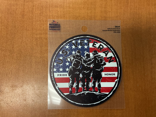 Us veteran decal