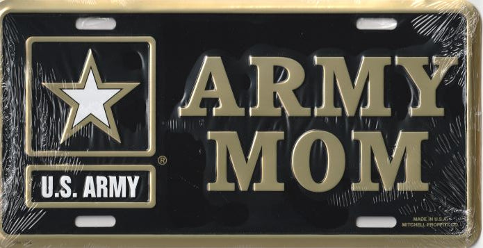 U.S. Army Mom License Plate