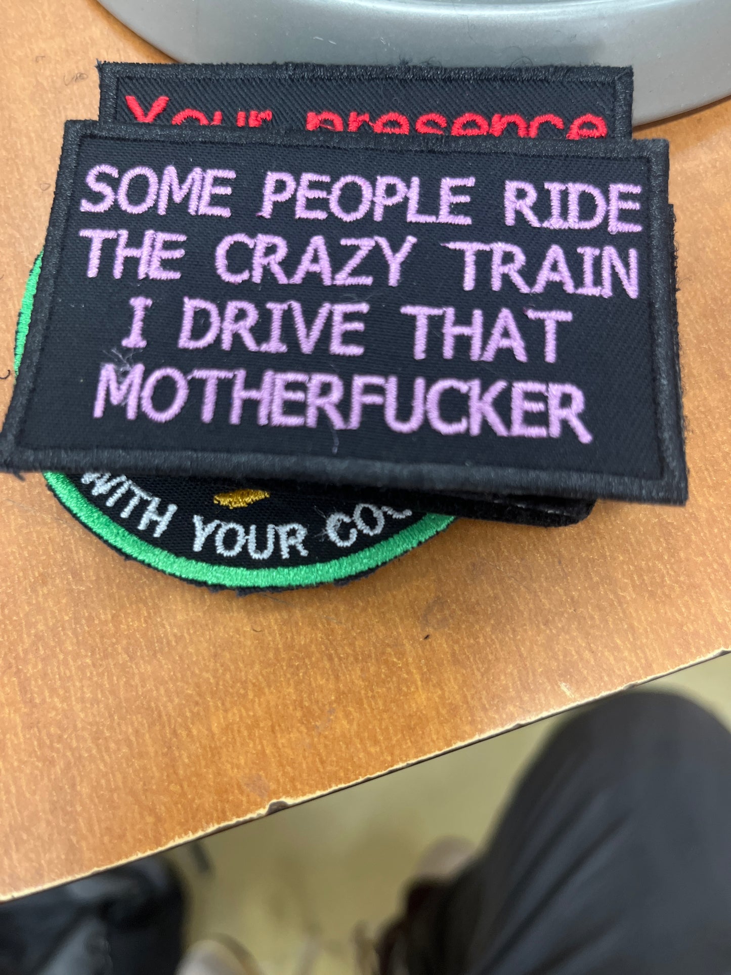Some people ride the crazy