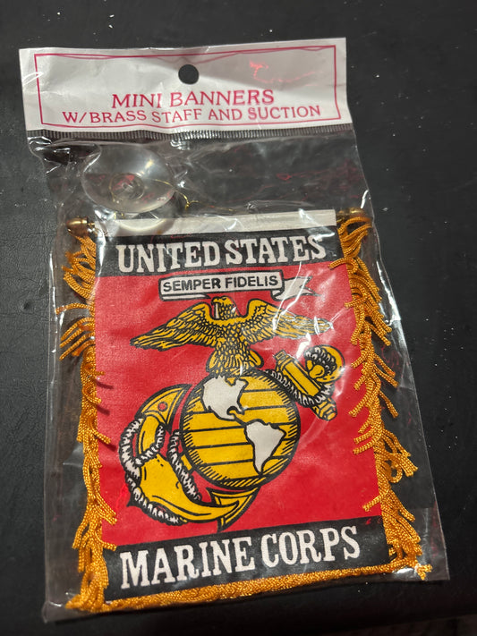 United States Marine Corps Mini Banner