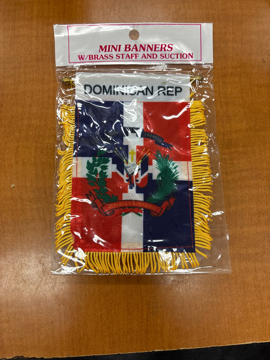 Dominican Republic Mini Banner