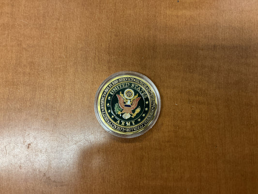 Army strong coin