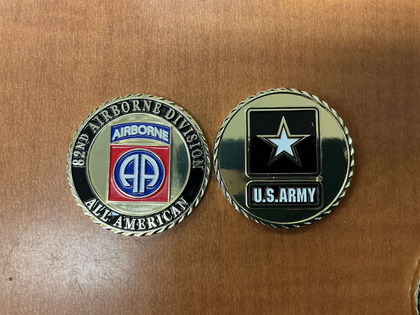 82nd airborne coin