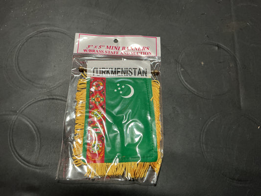 Turkmenistan Mini Banner