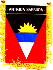 Antigua Barbuda Mini Banner