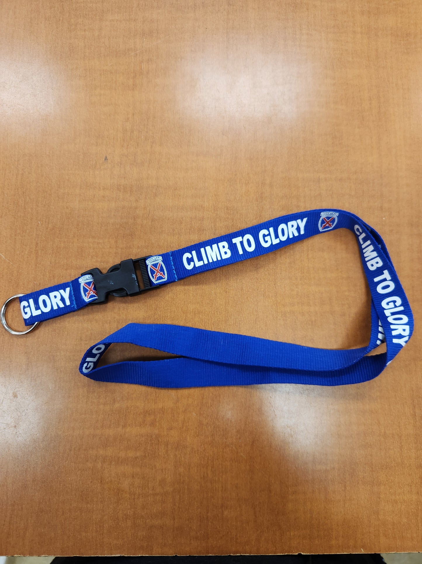 10th mountain lanyard