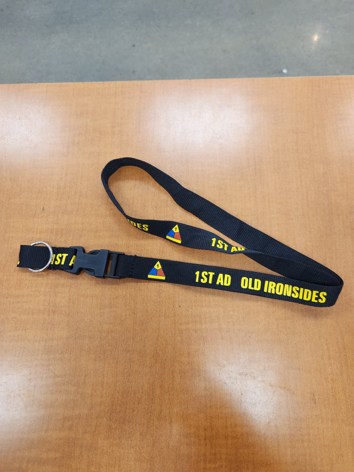 1st armored division lanyard