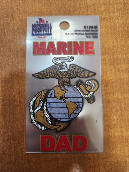 Marine dad transparent