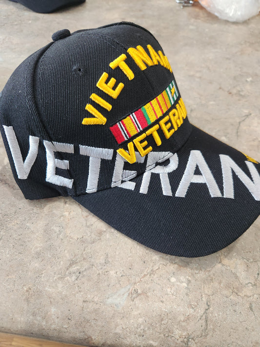 Vietnam veteran side emblem