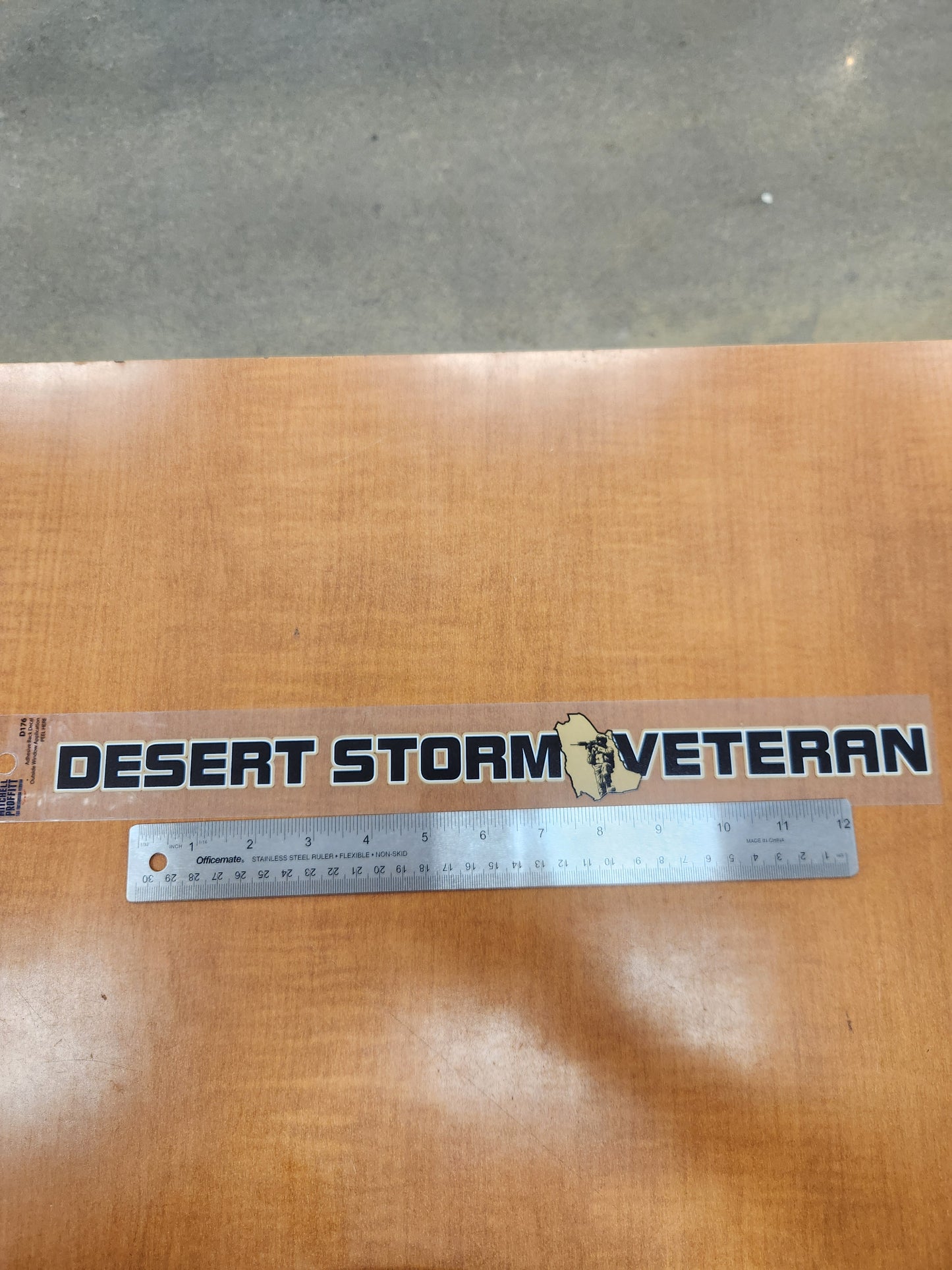 Desert storm veteran strip