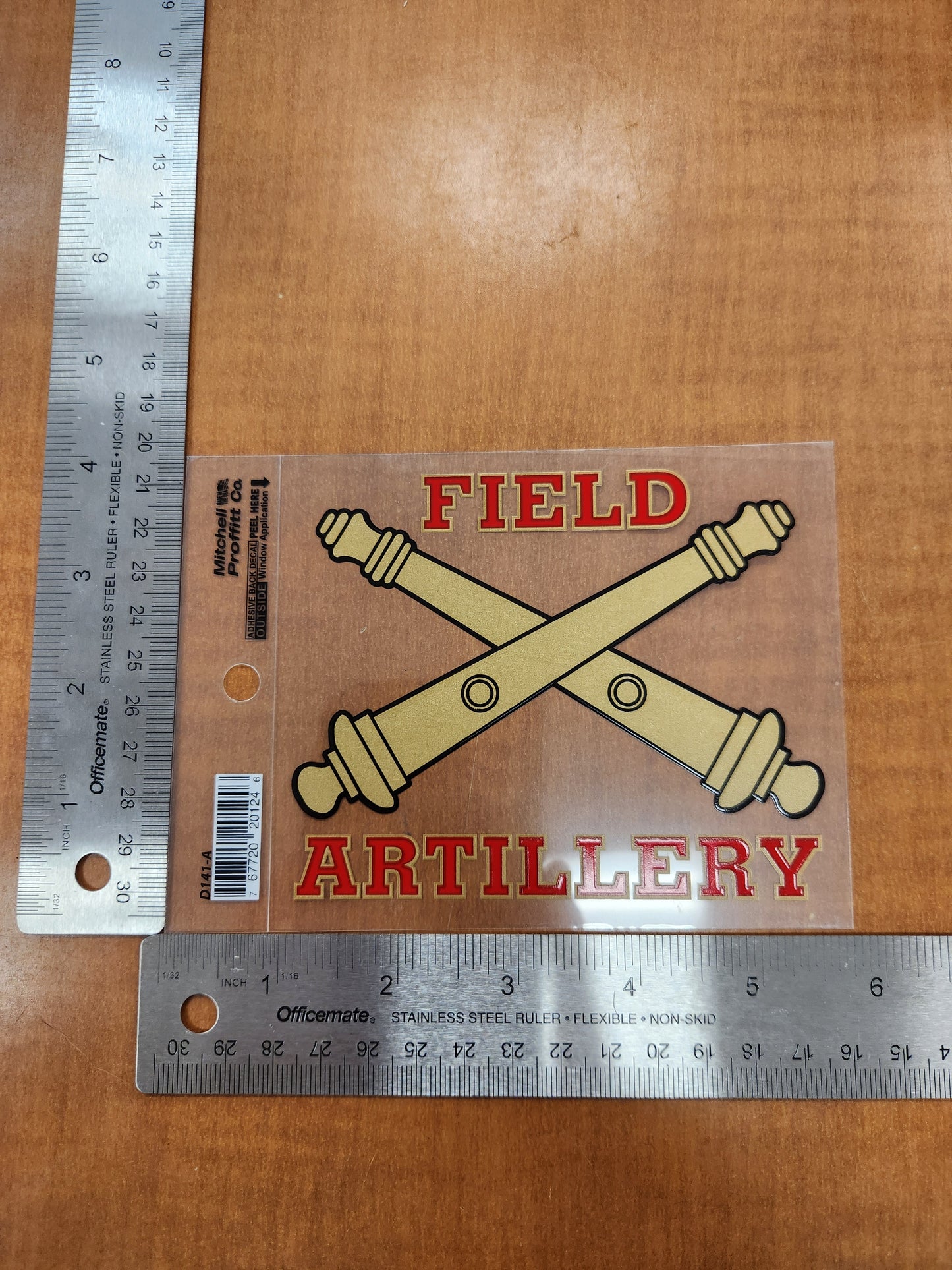 Field artillery transparent