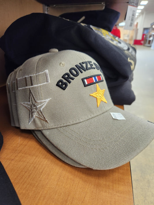 Bronze star (tan)