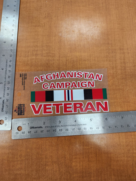 Afghanistan campaign veteran transparent