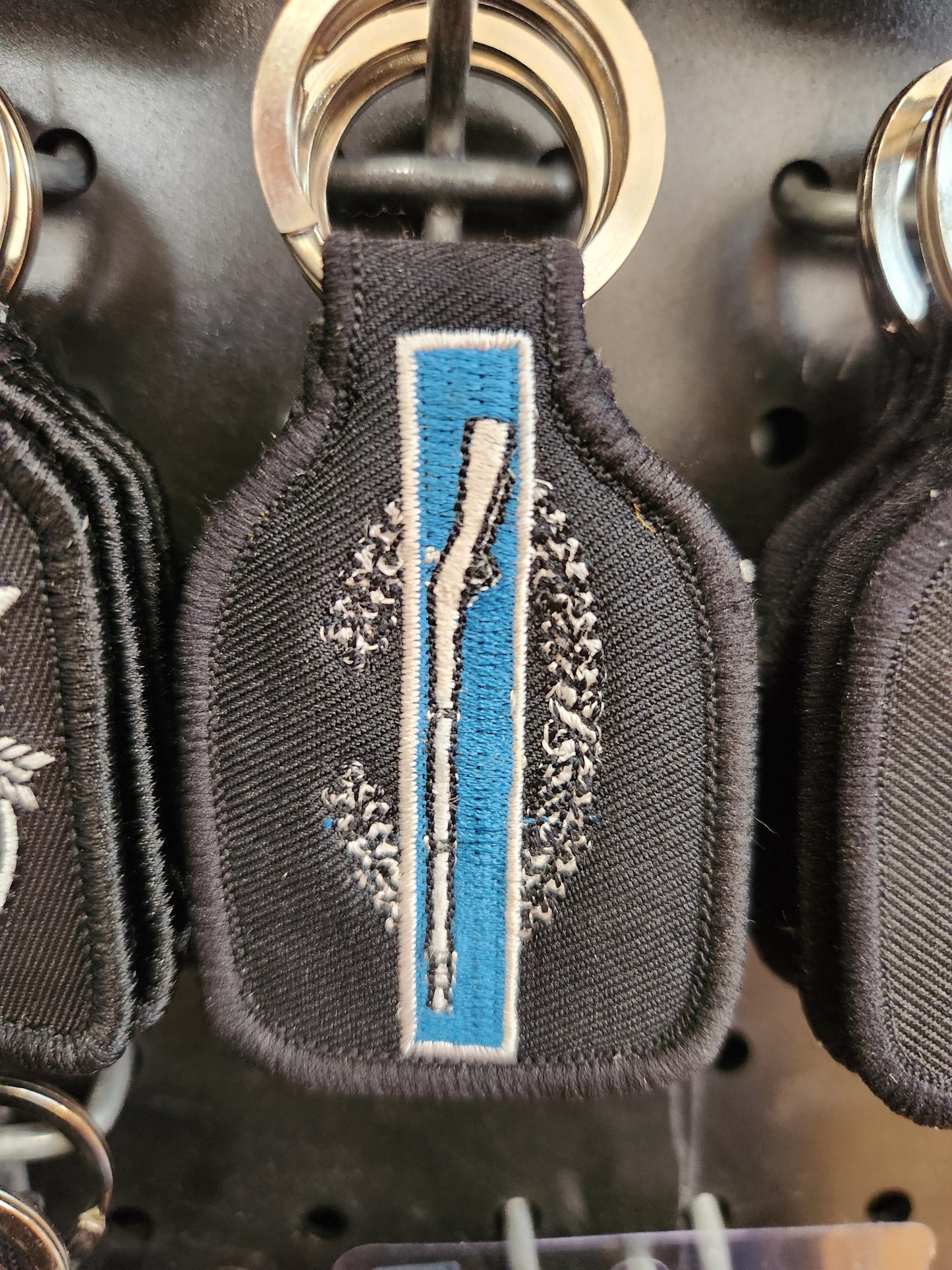 CIB embroidered keychain