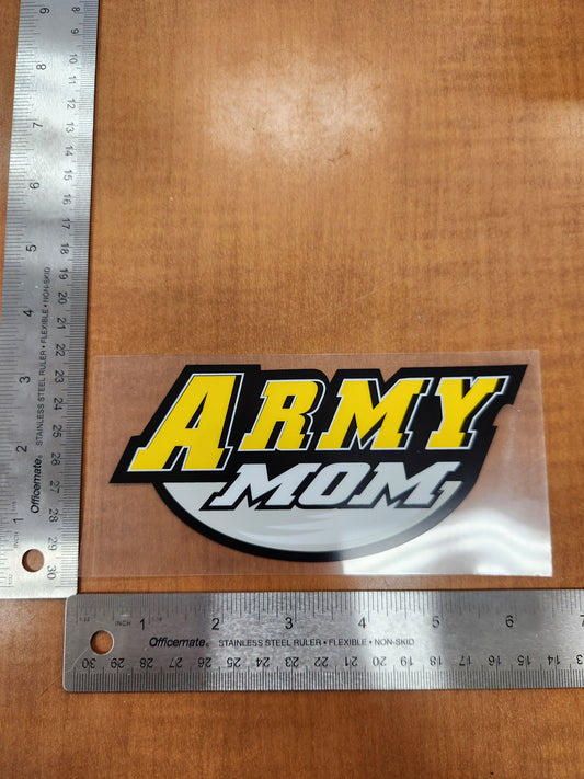 Army mom transparent