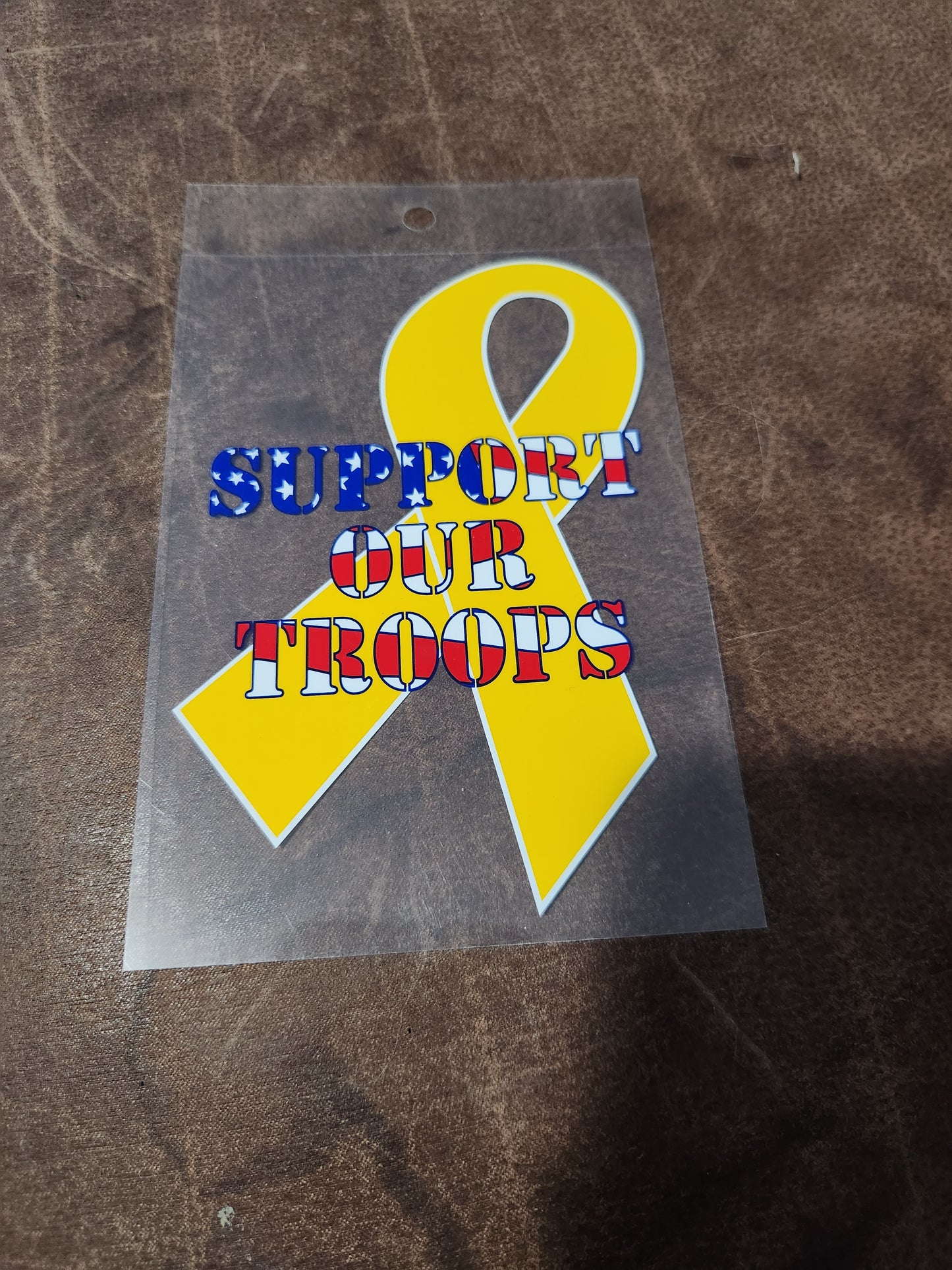 Support our troops ribbon