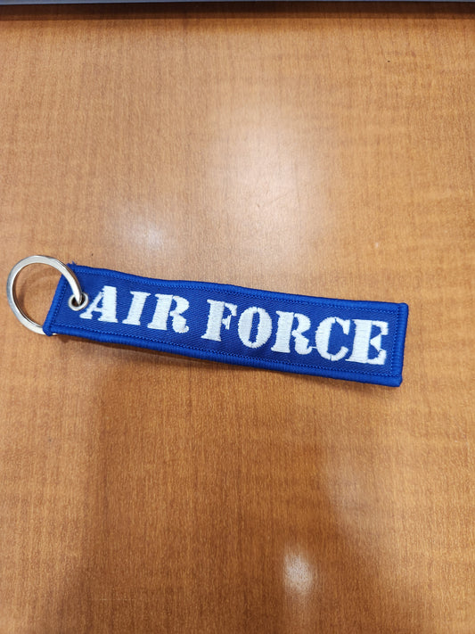 Air force veteran strip keychai