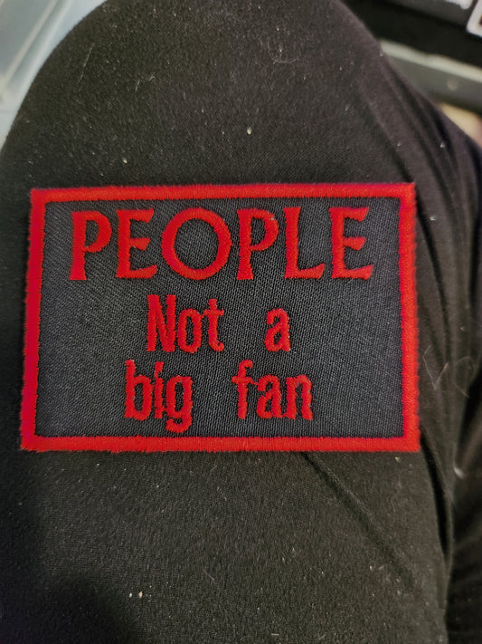 People not a big fan