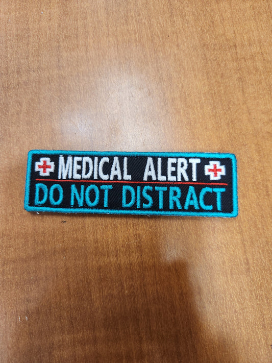 Medical alert do not distract