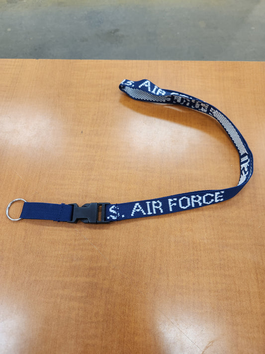 Air force lanyard