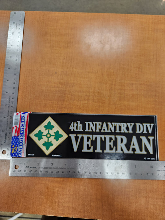 4th infantry veteran