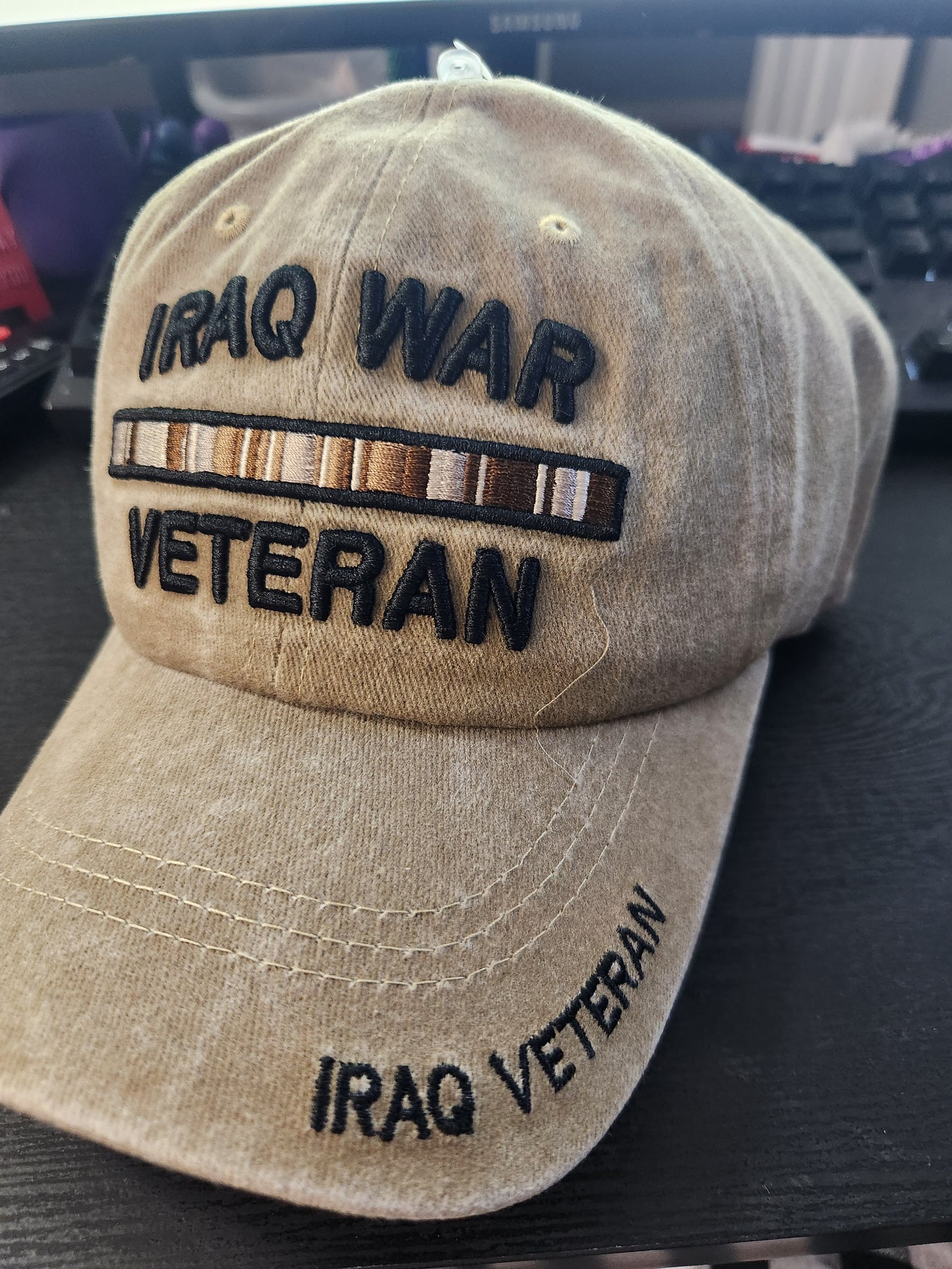 Iraq war veteran hat
