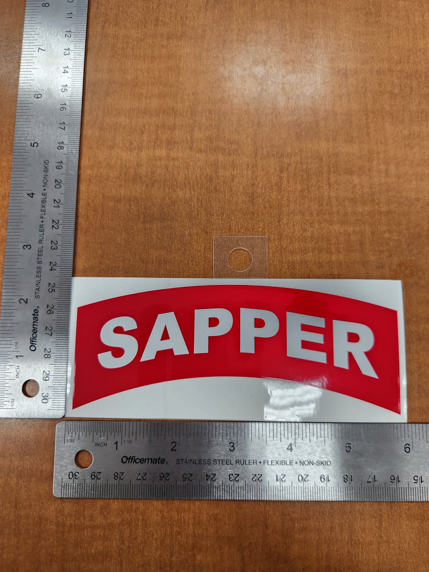 Sapper tab decal