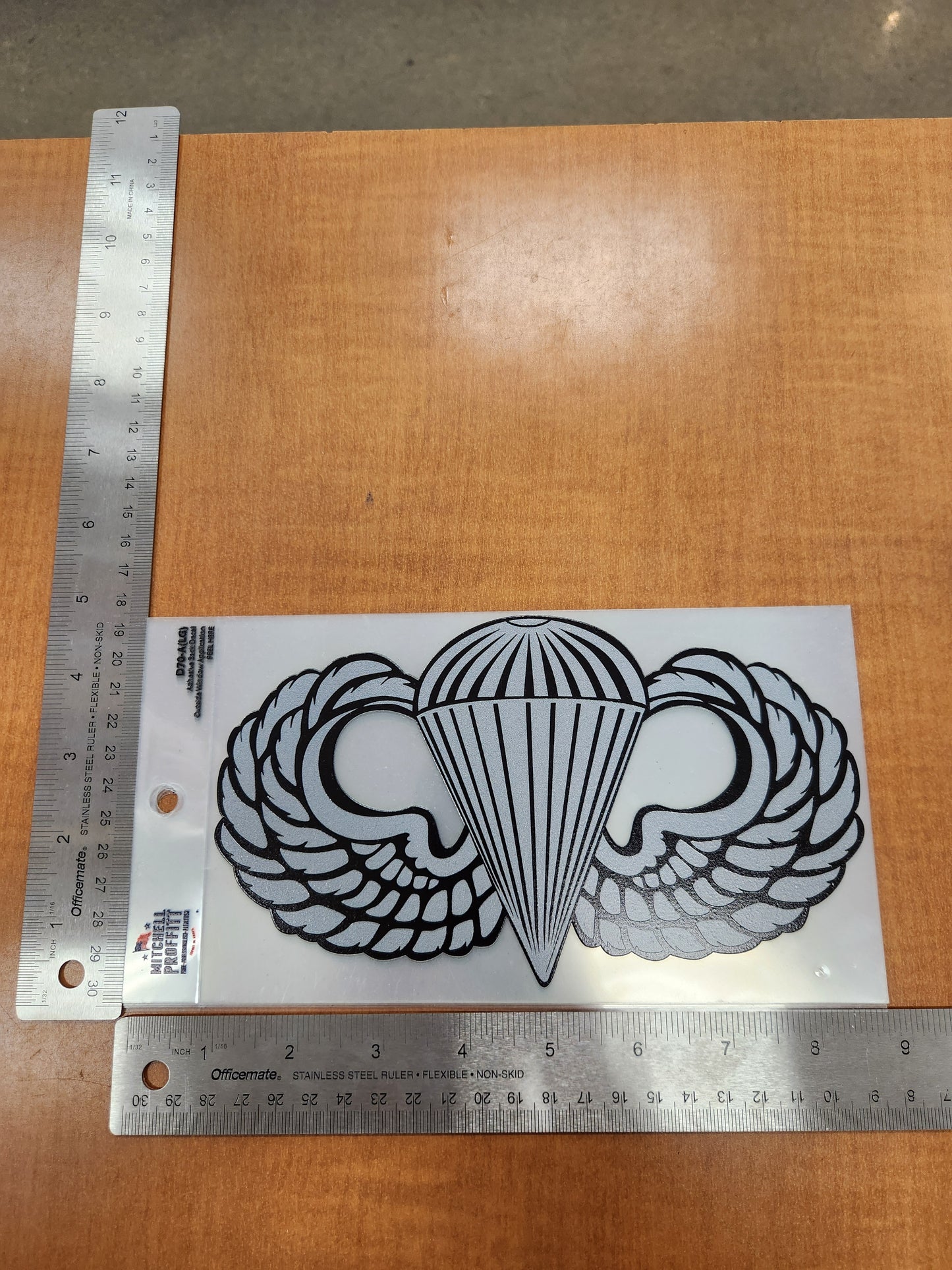 Jump wings decal