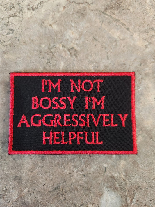 I'm not bossy