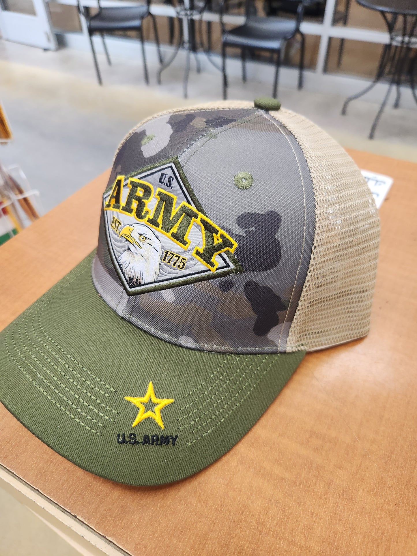 Army Green Mesh Back Hat (9)