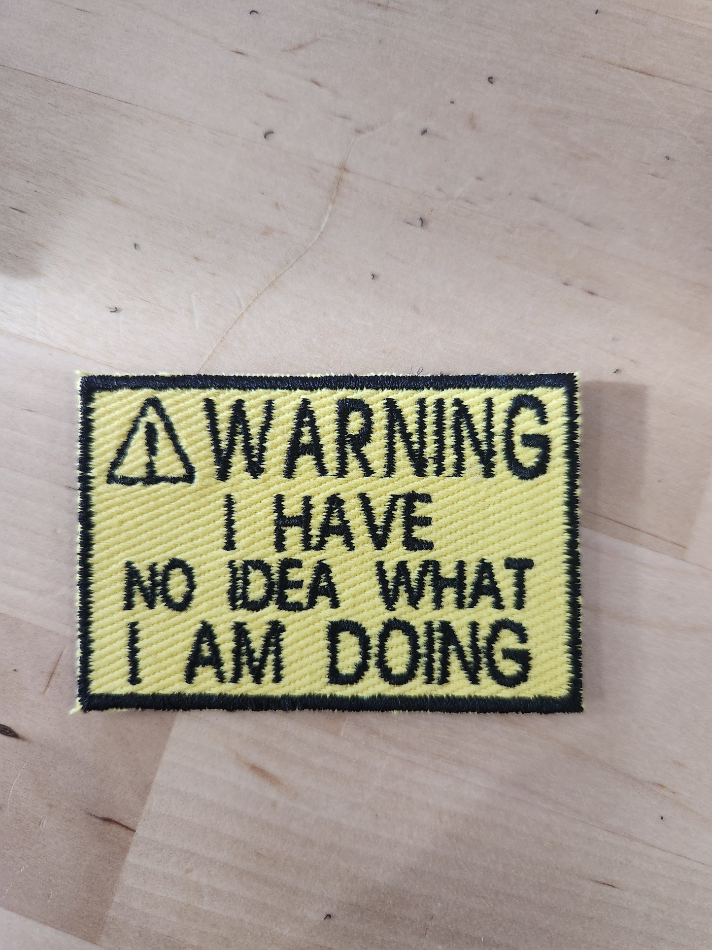 Warning I have no idea
