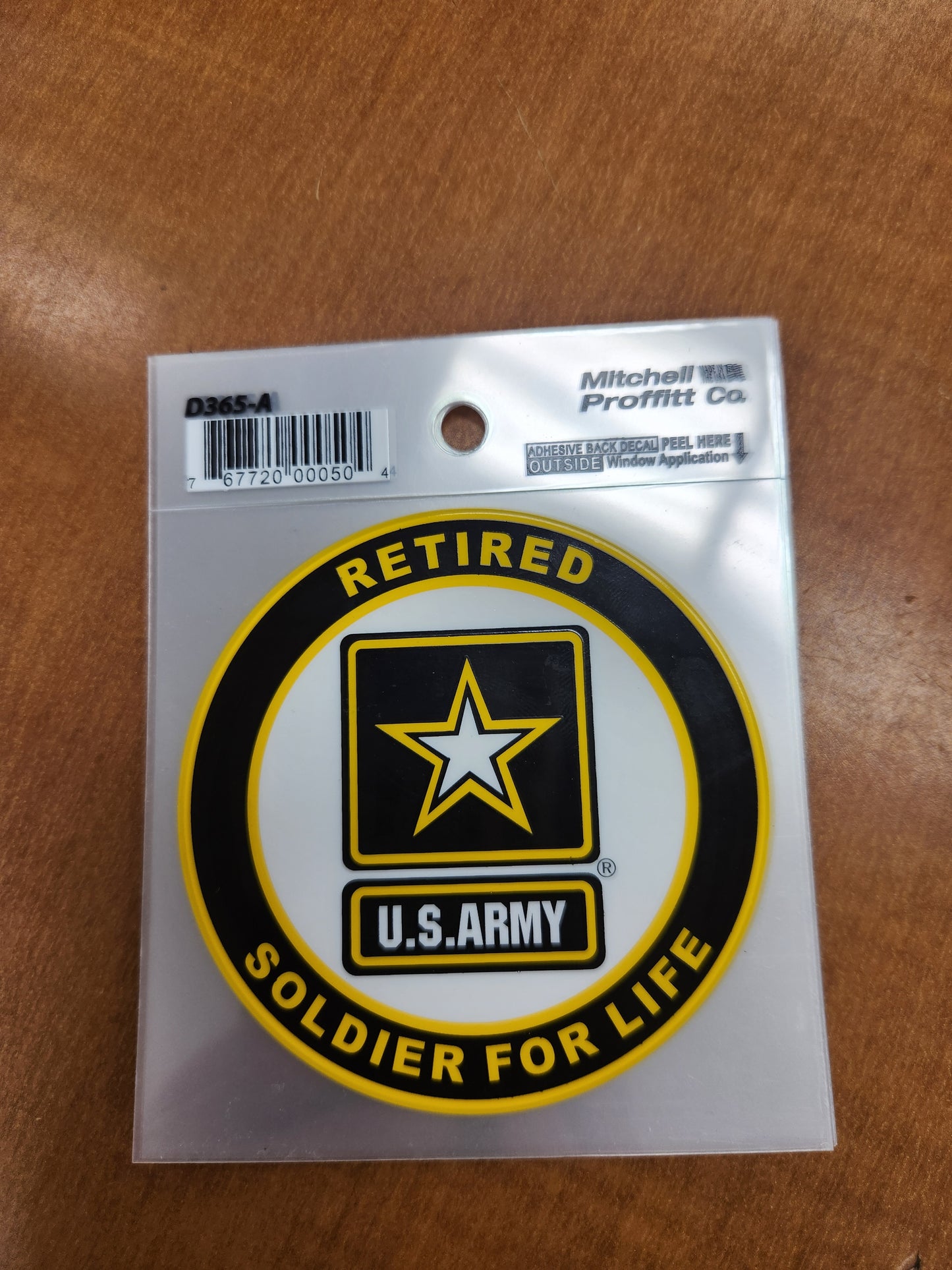 Retired soldier for life