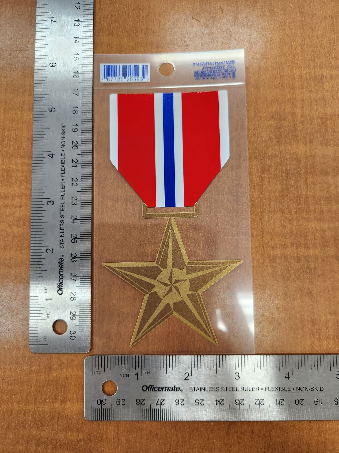 Bronze star transparent