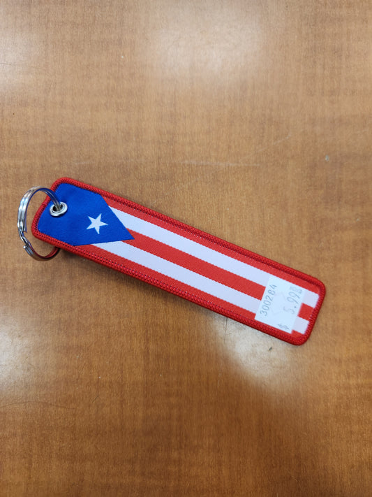 Puerto Rico flag strip