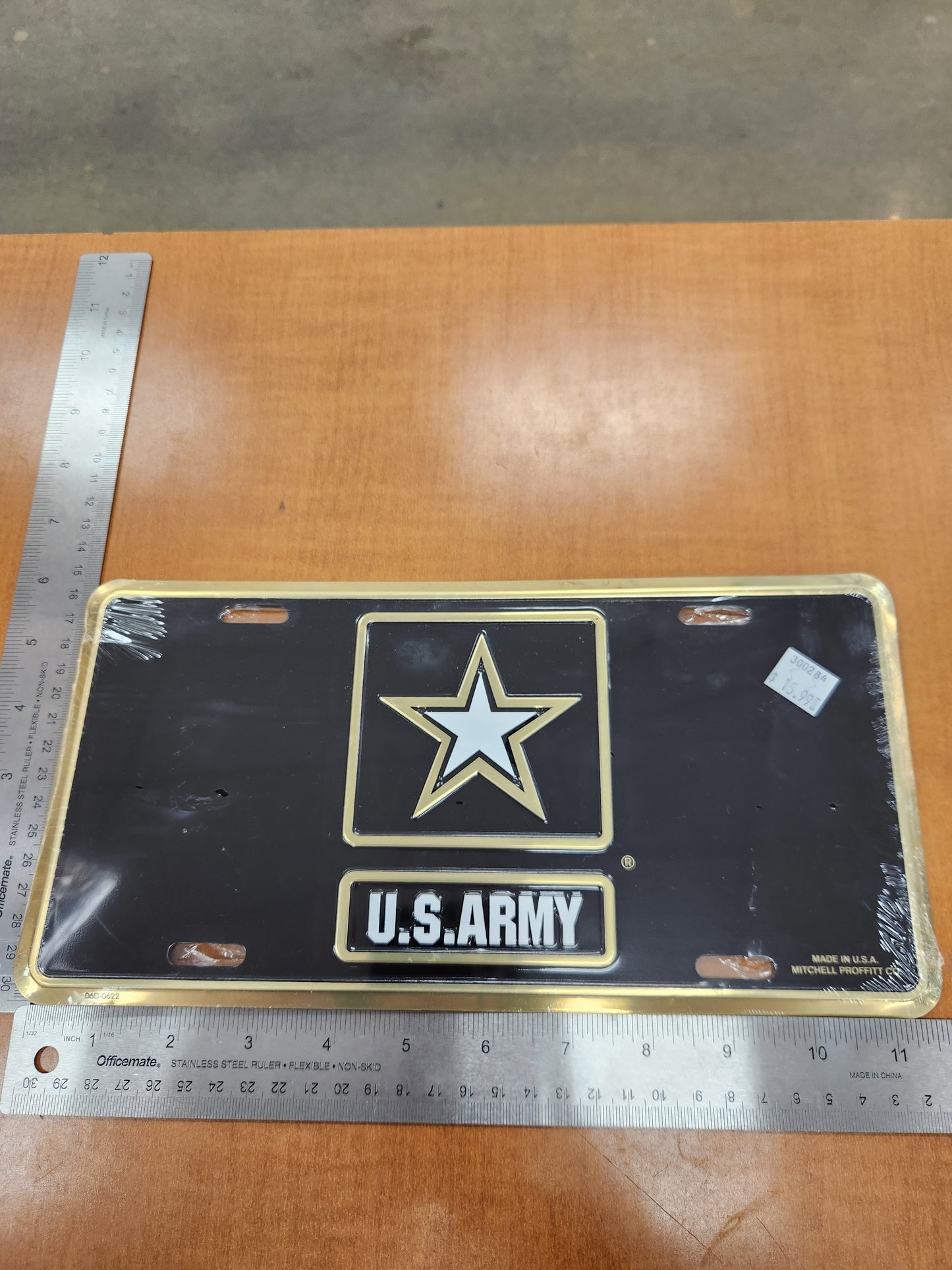 Us army plate old logo