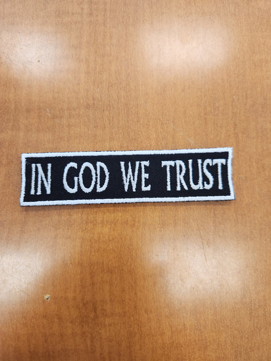 In God we trust