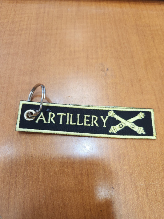 Artillery strip keychain