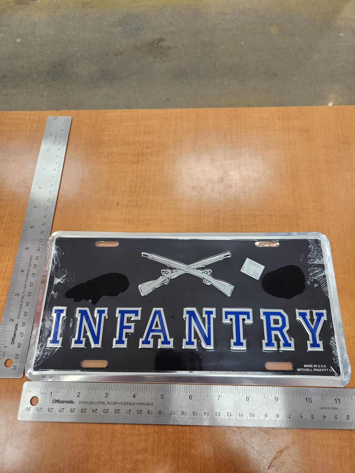 Infantry plate