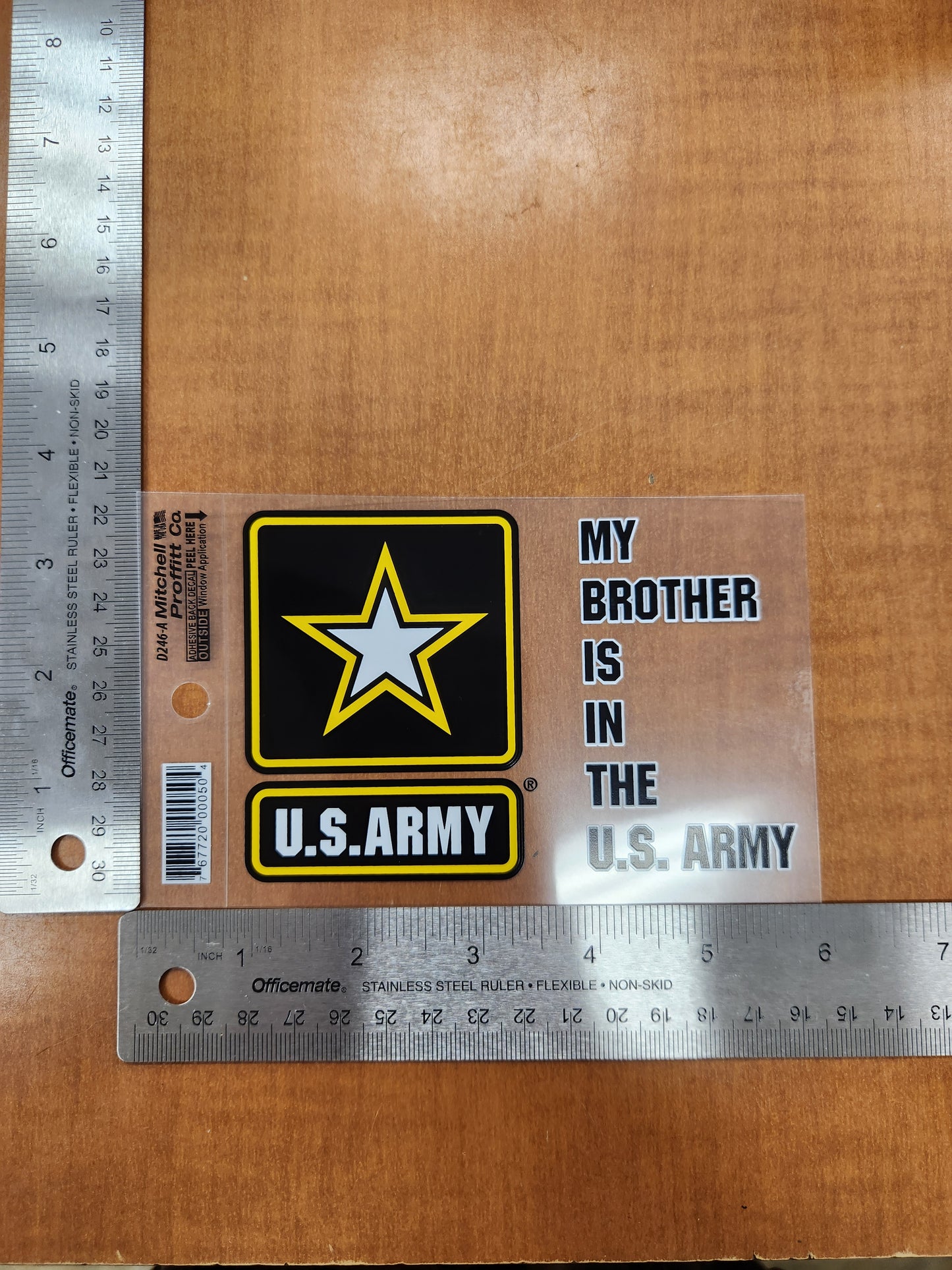 Brother is in the army transparent