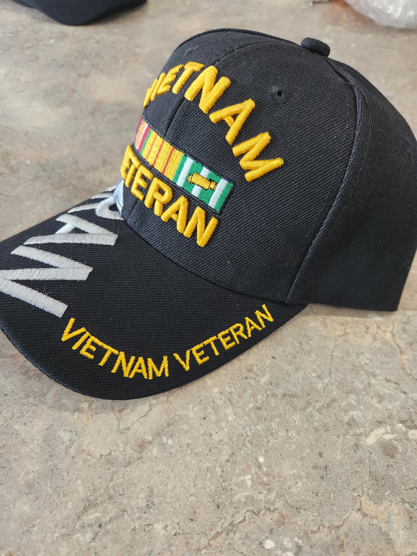 Vietnam veteran side emblem