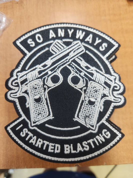 So anyways embroidered