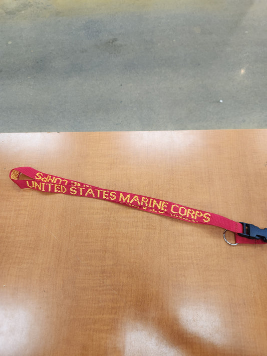 Marine corps lanyard