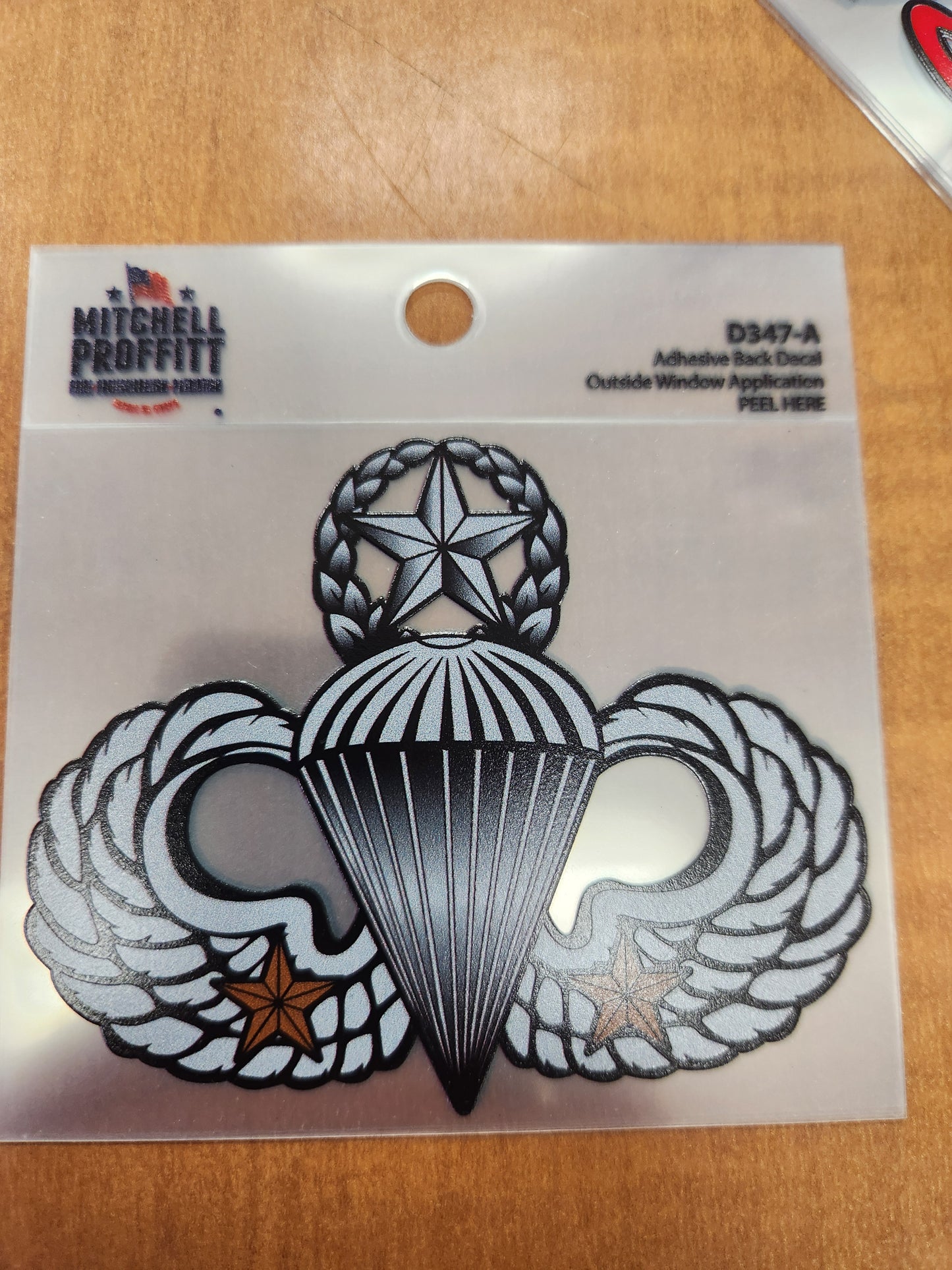 Jump wings decal