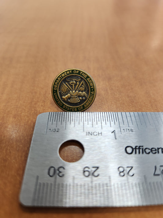 Department of the army lapel pin