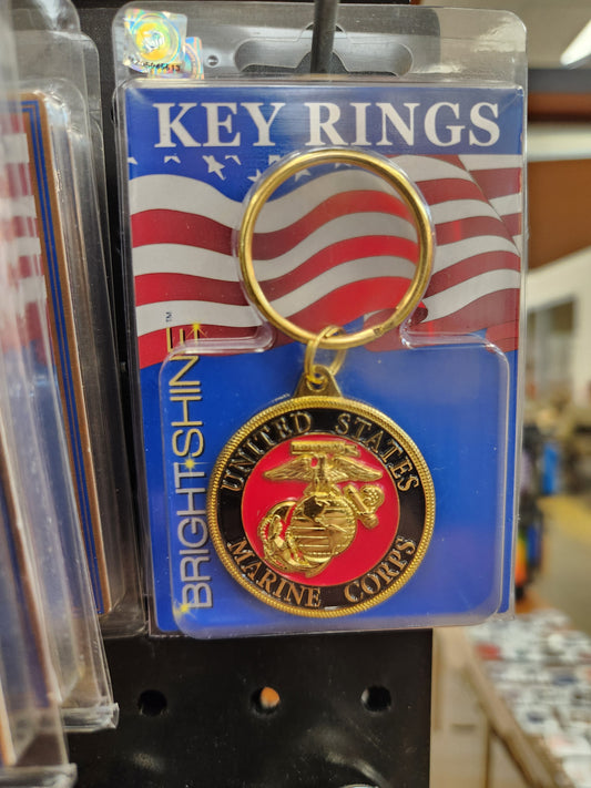 Marines metal keychain