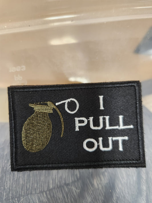 I pull out grenade
