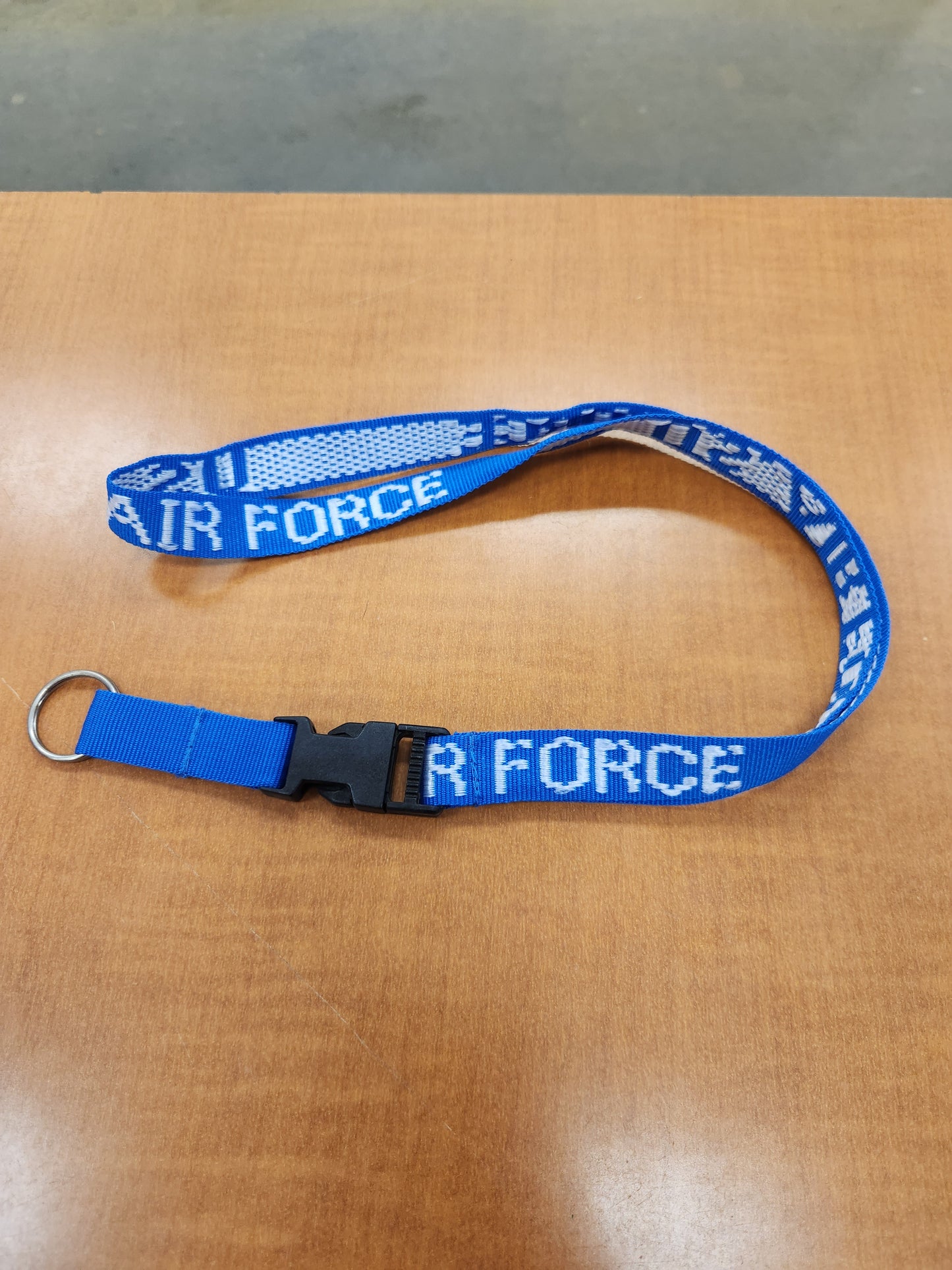 Air force lanyard