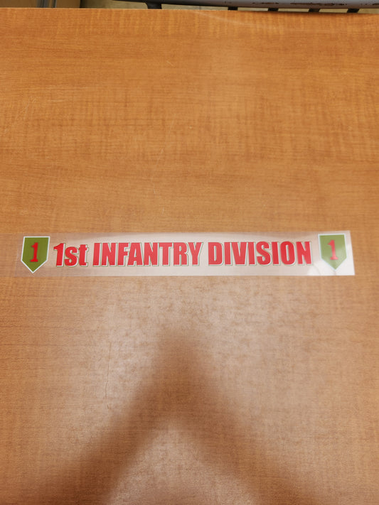 1st infantry division strip