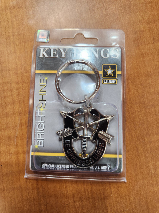 Special forces metal keychain